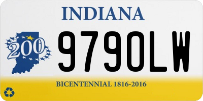 IN license plate 979OLW