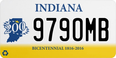 IN license plate 979OMB