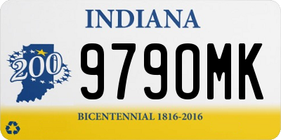 IN license plate 979OMK