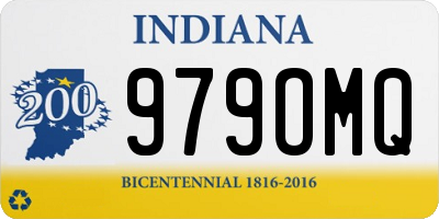 IN license plate 979OMQ