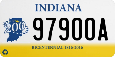 IN license plate 979OOA