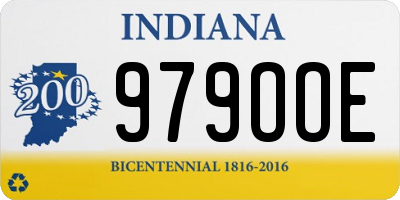 IN license plate 979OOE