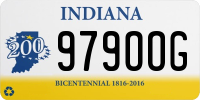 IN license plate 979OOG