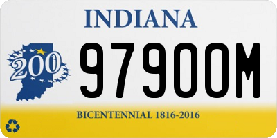 IN license plate 979OOM