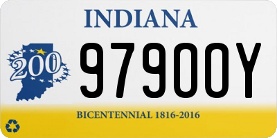 IN license plate 979OOY