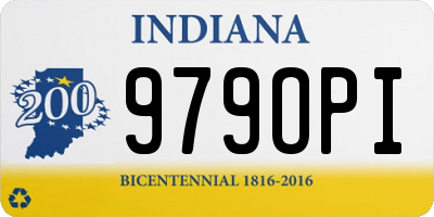 IN license plate 979OPI