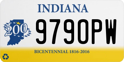 IN license plate 979OPW