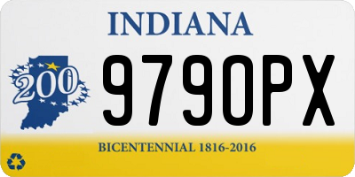 IN license plate 979OPX