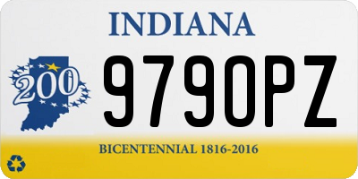 IN license plate 979OPZ