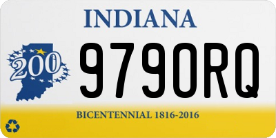 IN license plate 979ORQ
