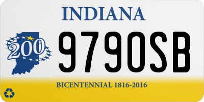IN license plate 979OSB