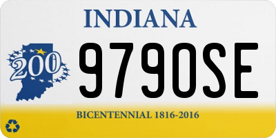 IN license plate 979OSE