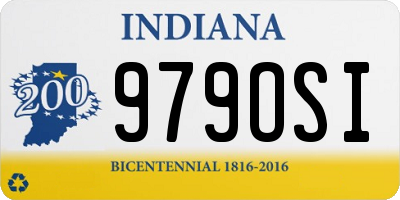 IN license plate 979OSI