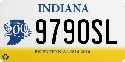 IN license plate 979OSL