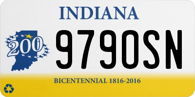 IN license plate 979OSN