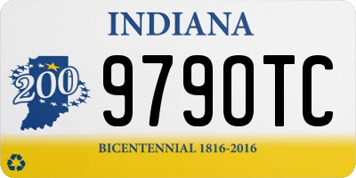 IN license plate 979OTC