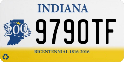 IN license plate 979OTF