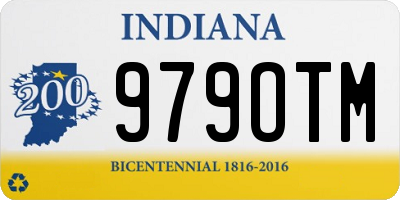 IN license plate 979OTM