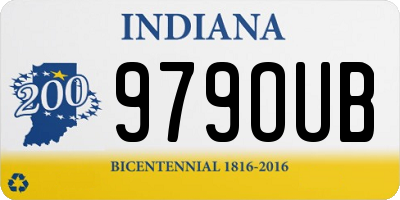 IN license plate 979OUB