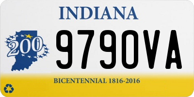 IN license plate 979OVA