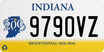 IN license plate 979OVZ