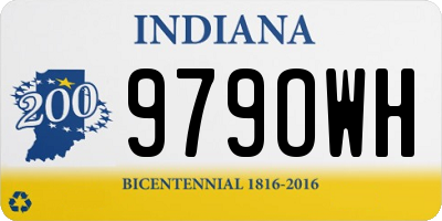 IN license plate 979OWH
