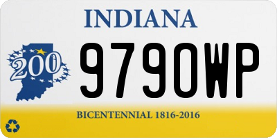 IN license plate 979OWP