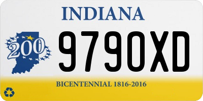 IN license plate 979OXD