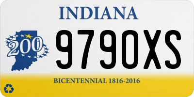 IN license plate 979OXS