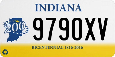IN license plate 979OXV