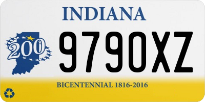 IN license plate 979OXZ