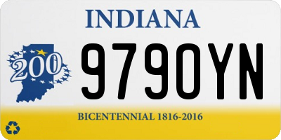 IN license plate 979OYN