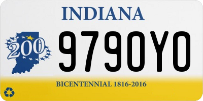 IN license plate 979OYO