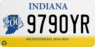 IN license plate 979OYR