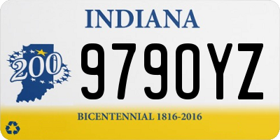 IN license plate 979OYZ
