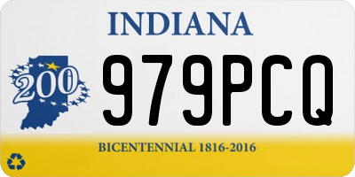 IN license plate 979PCQ