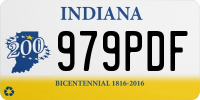 IN license plate 979PDF