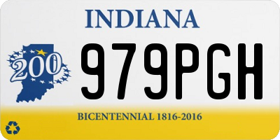 IN license plate 979PGH