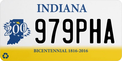 IN license plate 979PHA