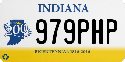 IN license plate 979PHP