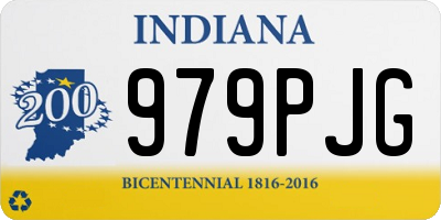 IN license plate 979PJG
