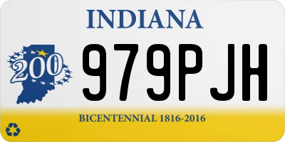 IN license plate 979PJH