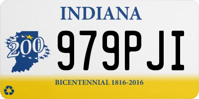 IN license plate 979PJI