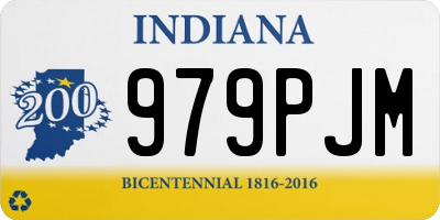 IN license plate 979PJM