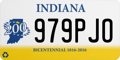 IN license plate 979PJO