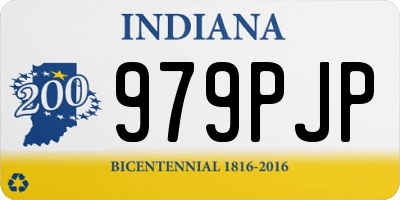 IN license plate 979PJP