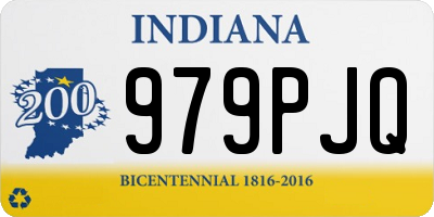 IN license plate 979PJQ