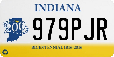 IN license plate 979PJR