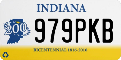 IN license plate 979PKB