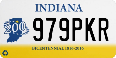IN license plate 979PKR